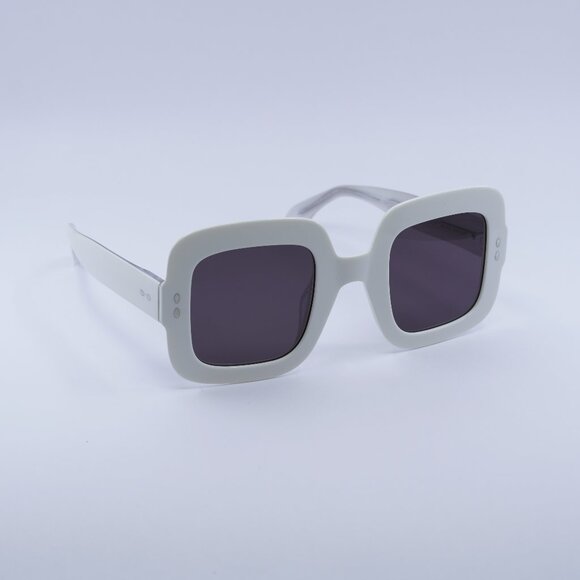 🕶️New Isabel Marant IM 0074/G/S 0SZJ IR Sunglasses - Ivory Frame, Grey Lenses - Picture 1 of 11